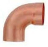 90° copper elbow copper pipe fitting