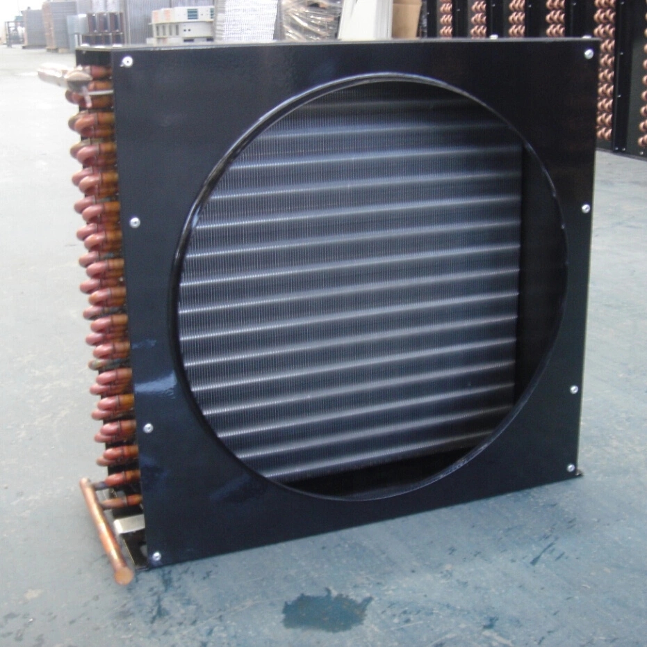 Air Cooled Copper Pipe Aluminum Fin Evaporator Condenser Buy Heat