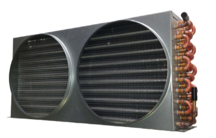 Air Cooled Copper Tube Aluminum Fin Type Condenser with Fan Motor