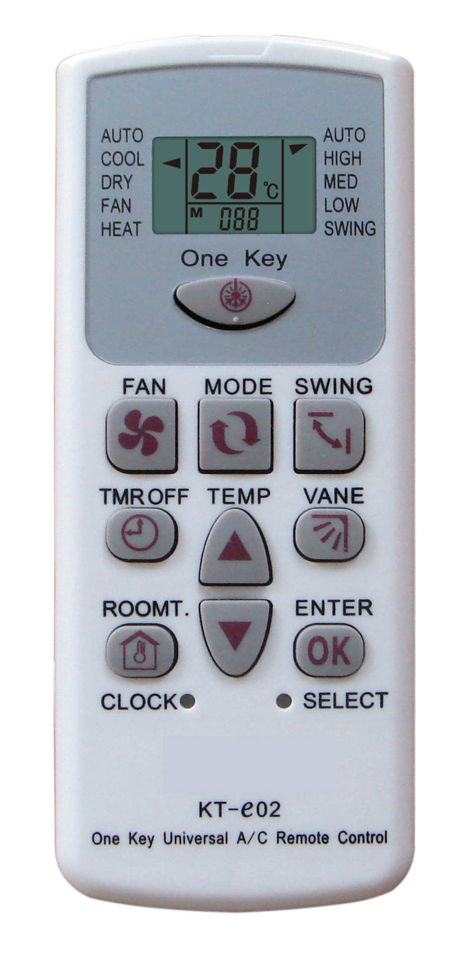 universal ac remote controller 