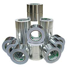 plain aluminium foil adhesive tape