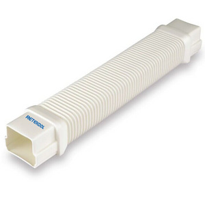 RETEKOOL BRAND Air Conditioner PVC duct and accessories PVC trunking Wring Cable Ducts Flexible Reducer Joint