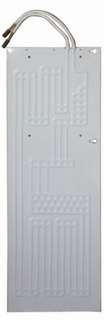 Aluminum Plate Type Roll Bond Refrigerator Evaporator