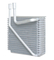 Aluminium Car Air conditioning Evaporator/ Auto evaporator