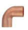 90° copper short radius elbow-FTGXC