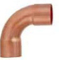 copper an fittings 90° copper long radius elbow-CXC for air conditioning 