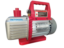 RETEKOOL Brand 3CFM 1/4HP 220V/50Hz Refrigeration Rotary Vane Single Stage Vacuum Pump