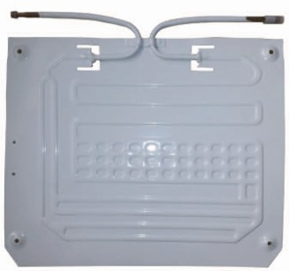 Aluminum Sheet Roll Bond Refrigerator Evaporator 