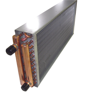 water to air copper tube heat exchanger for freezer