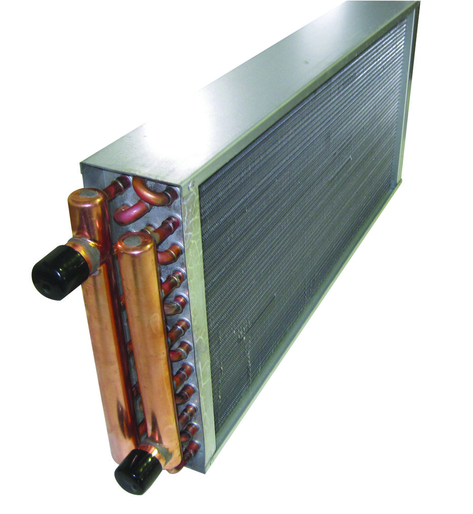 water to air copper tube heat exchanger for freezer