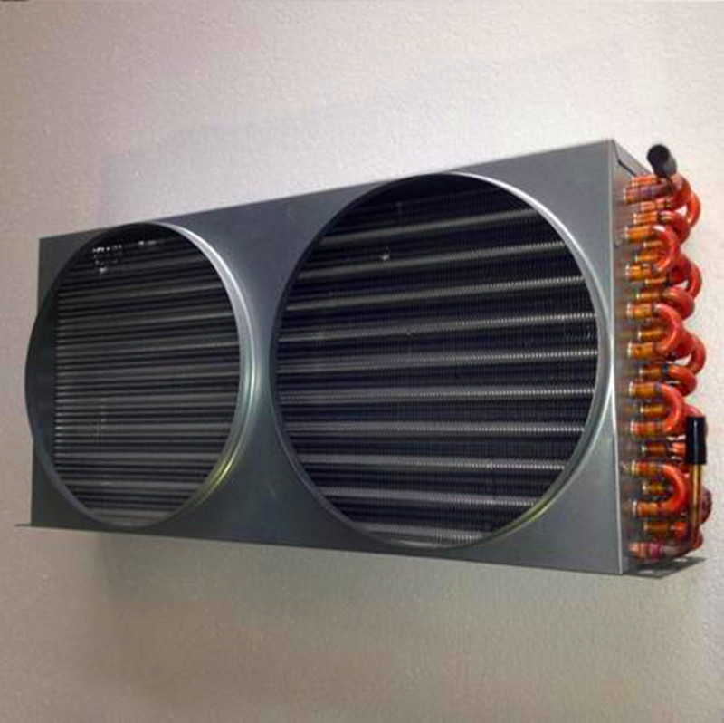Commercial aluminium and Copper Heat Exchanger coil For Cold Storage