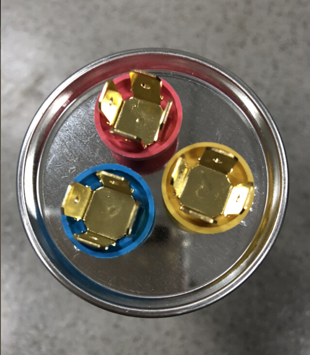 CBB65 Oval AC Run Aluminum Shell Film Capacitor 