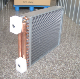fin type copper alloy heat exchanger For wood furance