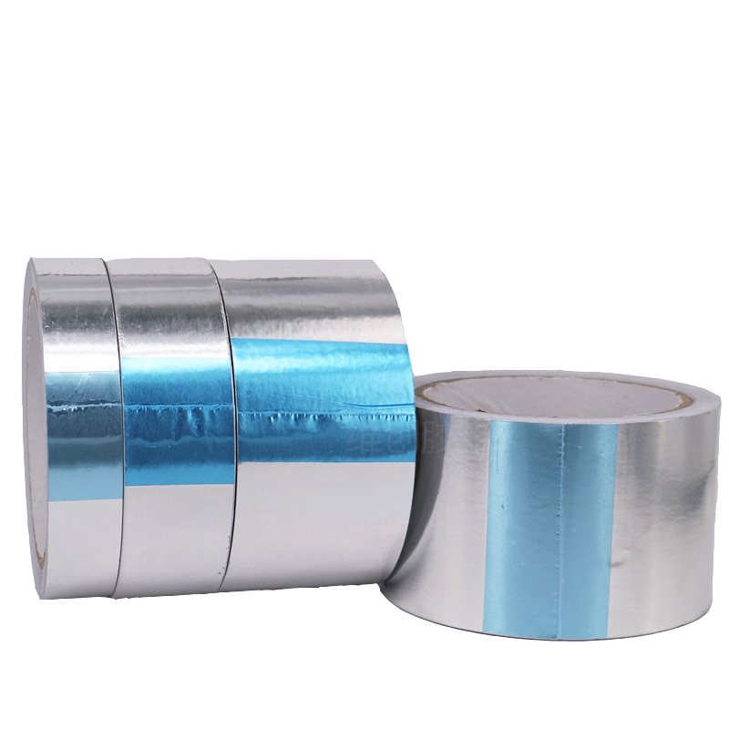 Insulation plain aluminium foil adhesive tape for visi cooler