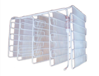 High Quality Wire Tube Evaporator for Refrigerator with White Painting