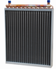 copper pipe fin type heat exchanger for deep freezer