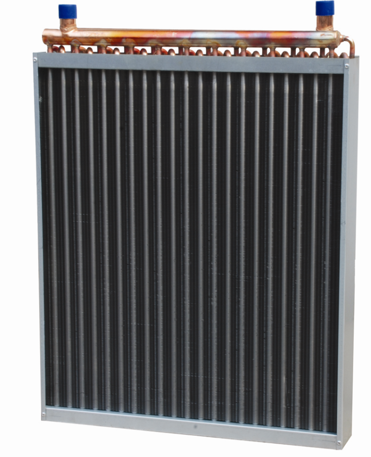 copper pipe fin type heat exchanger for deep freezer