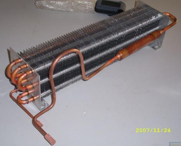 Evaporator with Long Copper