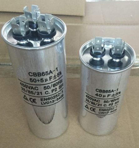Commercial 250vac Run Capacitor for Freezer