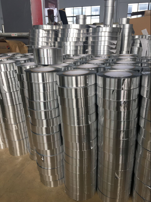 HVAC Plain Aluminium Foil Adhesive Tape for Chillers 