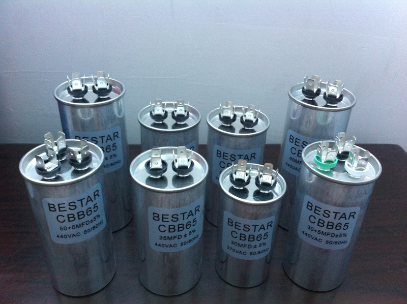 Cbb65 Capacitor 250vac 10uf 60uf