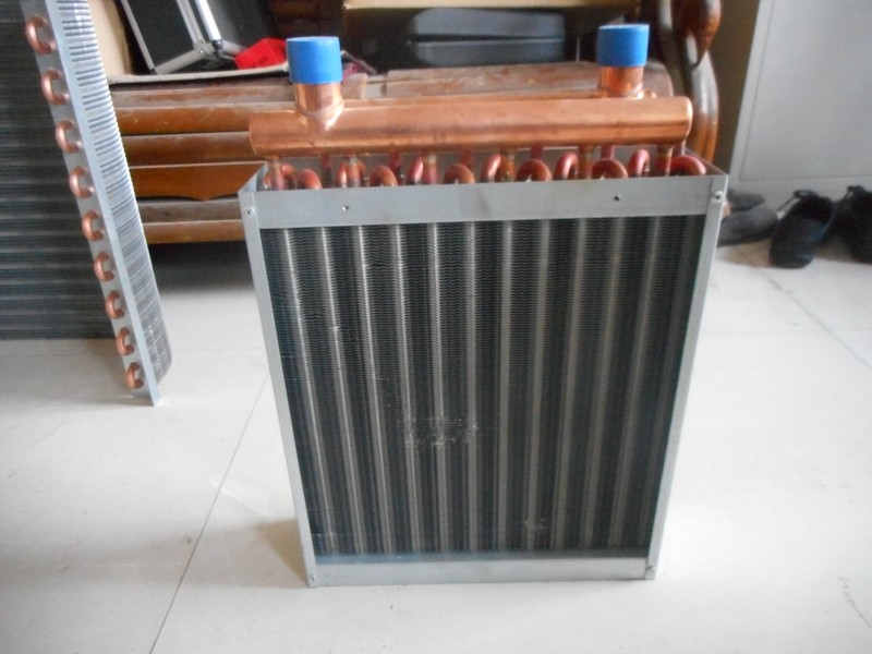 For USA CANADA Market 12x12 inch Outdoor Wood Furnace Water To Air Heat Exchanger