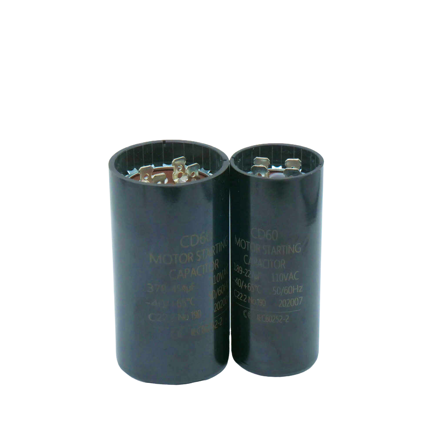 165vac Universal AC Start Capacitor