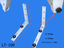 Air Conditioner Galvanized Wall Mounting Support Air conditioning Bracket 