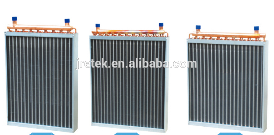 Us market 8x8 Finned Coil hot Water to Air Heat Exchanger 