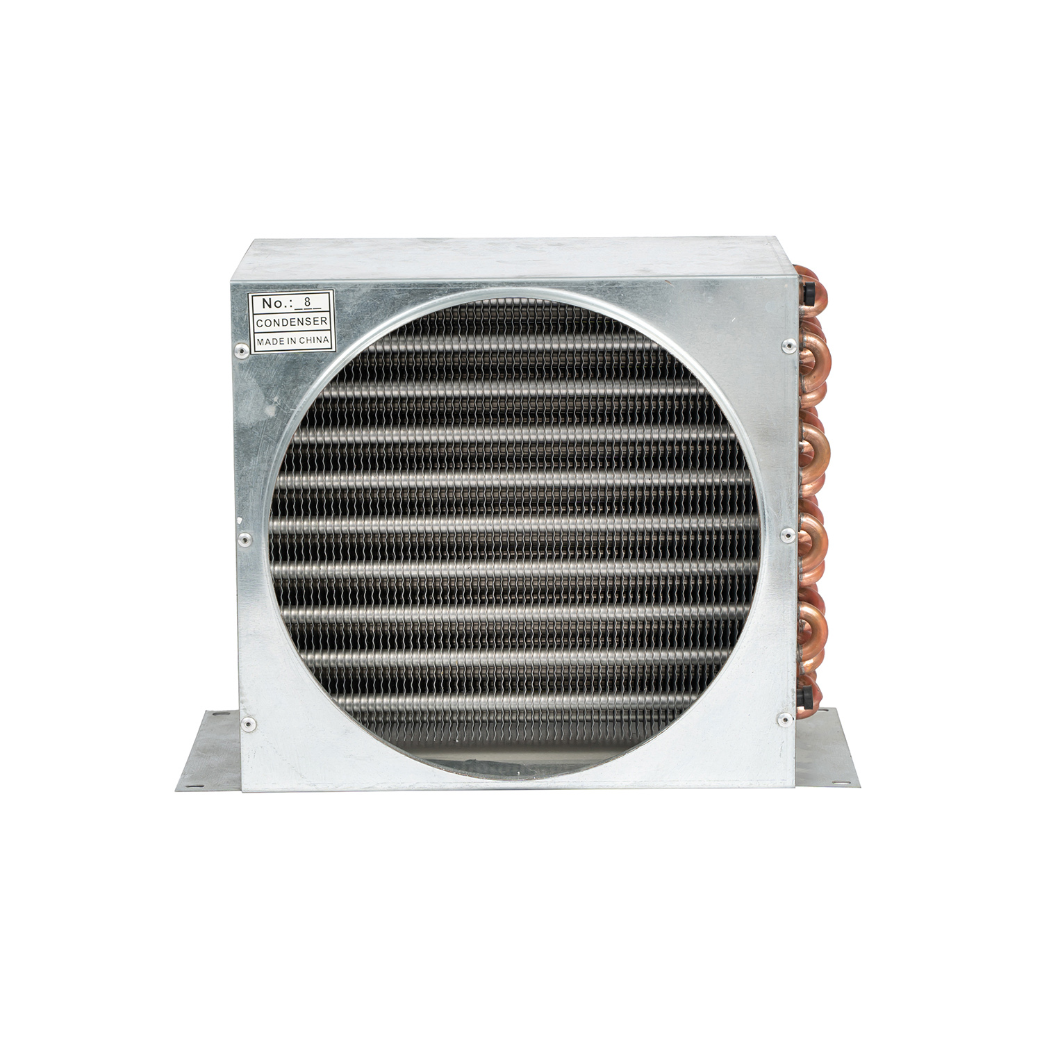 Refrgeration Aluminium Fin Copper Tube Condenser