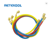 Three Colors Flexible Refrigerant Charging Hose 