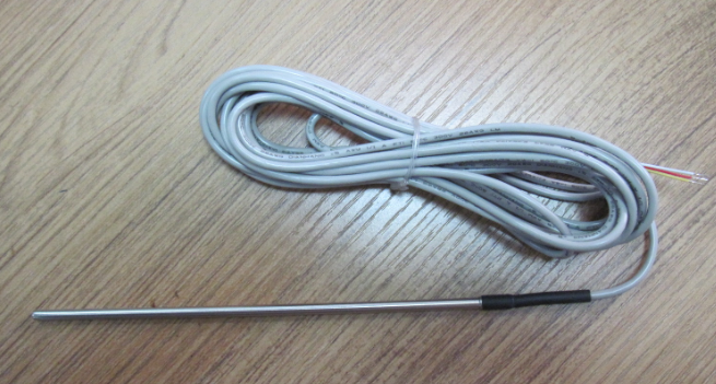 Stainless Steel Od6X50mm Waterproof 2 Wires Temperature Sensor probe 