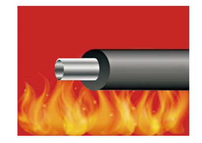 Black NBR Rubber Insulation Tube For Air Conditioner