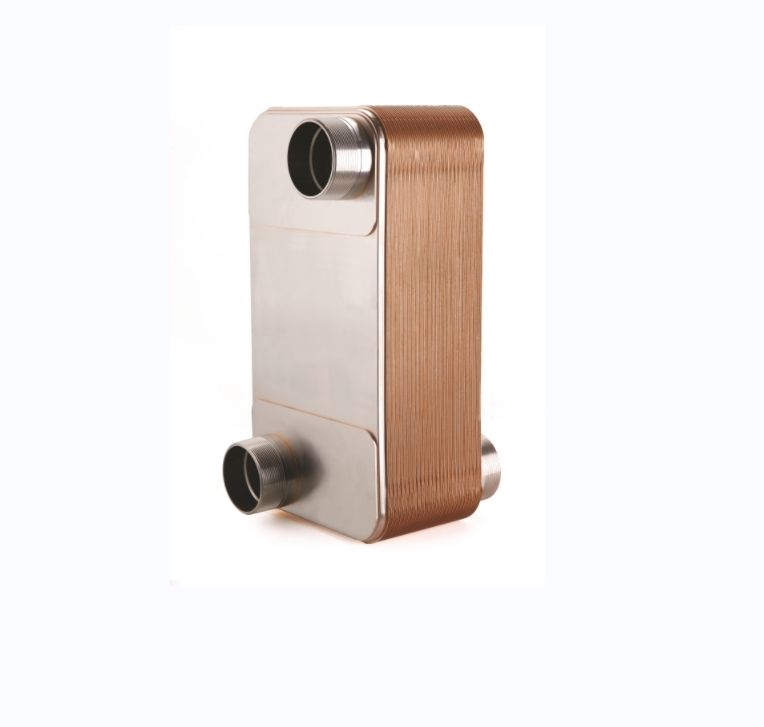 RETEKOOL Brand Stainless Steel Water Cooled Condenser Brazed Heat Exchanger 304SS Plate Heat Exchanger