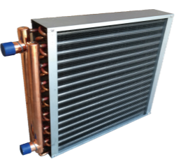 Copper Tube aluminium finned Heat Exchangers for outdoor wood furnace