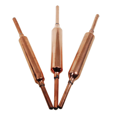 Capillary welded refrigerator freezer copper filter drier
