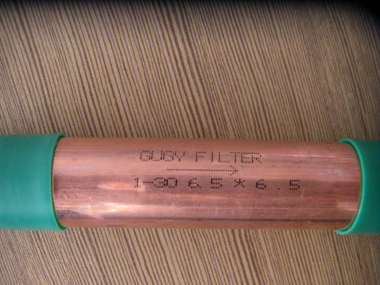 Refrigeration System Copper Filter Drier